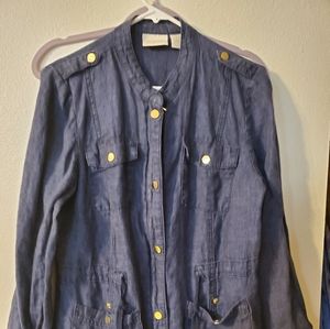 Chico's Linen Jacket